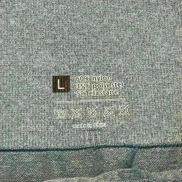 OYS Yoga 2 Piece Workout Sports Set Crop Top High Waist Leggings Green Size L - Picture 11 of 16